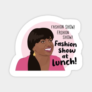 The office Kelly Fashion show funny quote Magnet