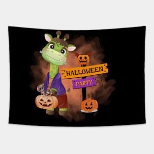 Halloween for Kids Candy Pumpkin Dinosaur Skull Spider Cute Cat Spooky Season Party Halloween For Babies Tapestry