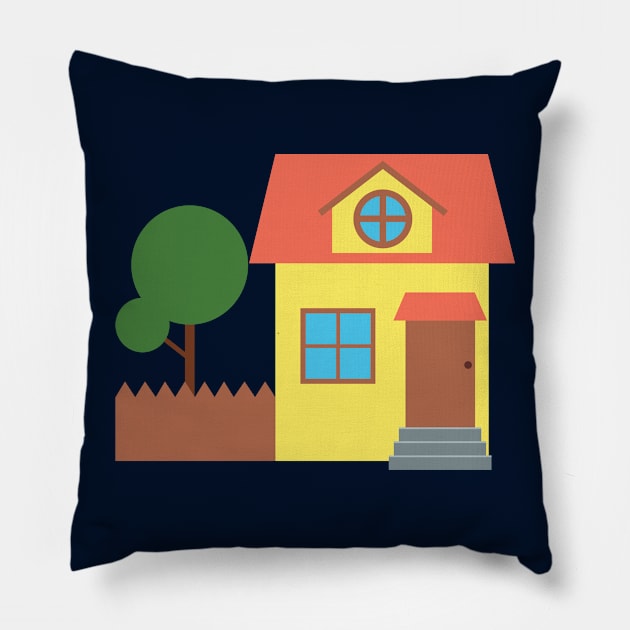 House Pillow by Wanda City