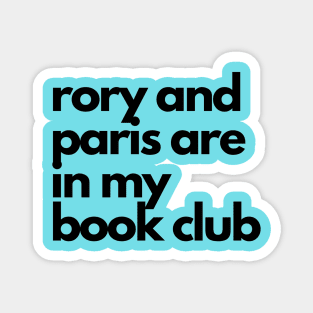 Rory and Paris Book Club Magnet