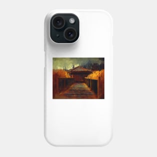 The Pavilion By The River In Gothic Oil Phone Case