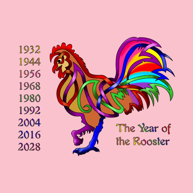 Chinese Rooster by KnotYourWorld4