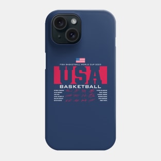 USA - Basketball - FIBA WC 2023 Phone Case