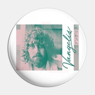 Vangelis ////// Synthesizer Fan Art Pin