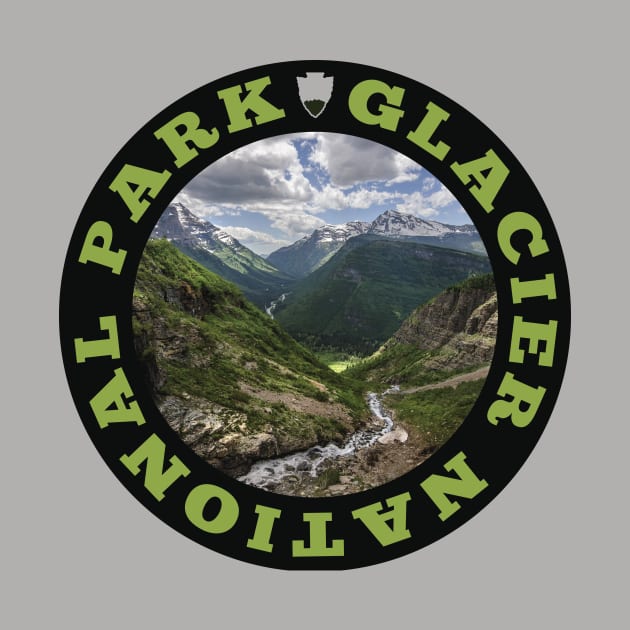 Glacier National Park circle by nylebuss