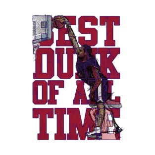 Vince Carter Toronto USA Best Dunk Of All Time T-Shirt