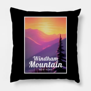 Windham Mountain New York Ski Pillow