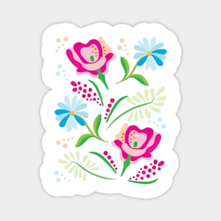 Flower Garden Magnet