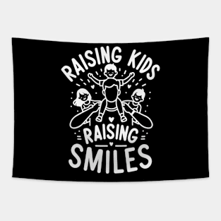 Raising Kids Raising Smiles Tapestry