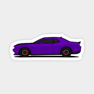 HELLCAT SIDE PURPLE Magnet