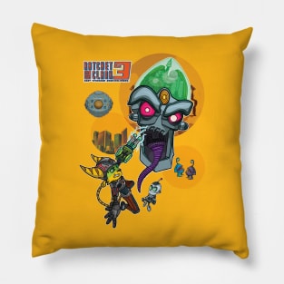 Ratchet and Clank 3 Alt Art Pillow