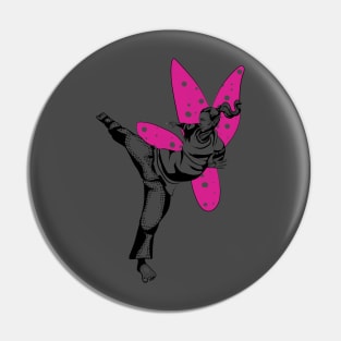 Martial Arts Fairy Pin