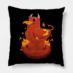 Devil Bird Pillow