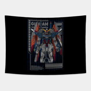 ZGMF-X42S Destiny Gundam Tapestry