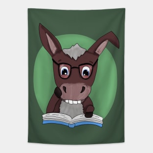 Donkey reading Tapestry