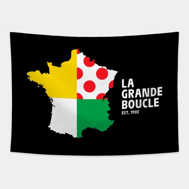 La Grande Boucle Tapestry by reigedesign