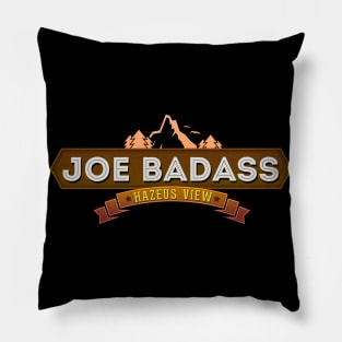 Hazeus View Joe Badass Pillow