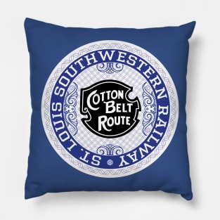 St Louis Southwestern Railway - Cotton Belt Route Pillow