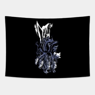 Give Your Heart (Black and White) Tapestry