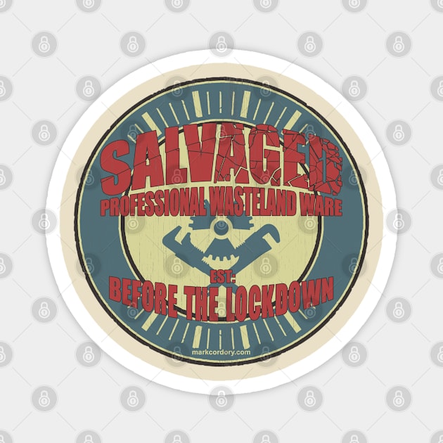 SALVAGED Ware Retro #2 Magnet by SALVAGED Ware