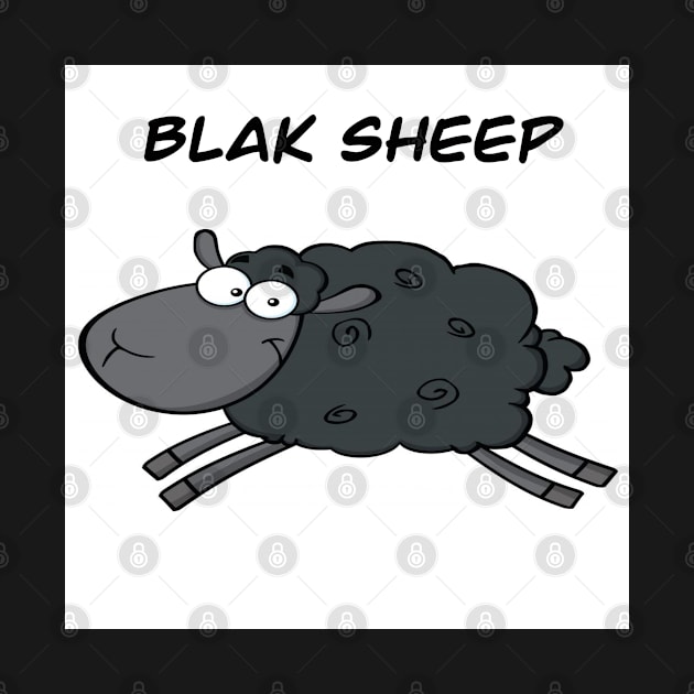 BLAK SHEEP by WriteitonyourheartCo