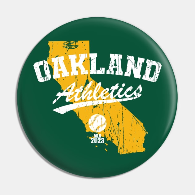 Oakland, California - A's - 2023 Pin by Nagorniak