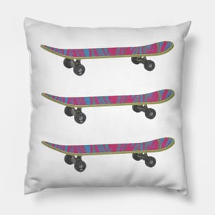 Skate sticker pack Pillow