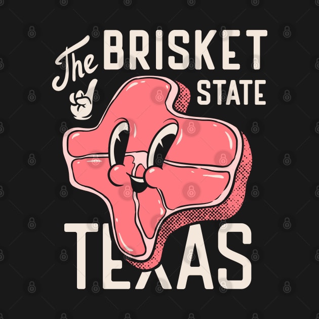 Texas the Brisket State (Black) | Texas Pitmaster BBQ Beef Barbecue Dads Backyard Premium Quality BBQ | Backyard Pool Party BBQ | Summer by anycolordesigns