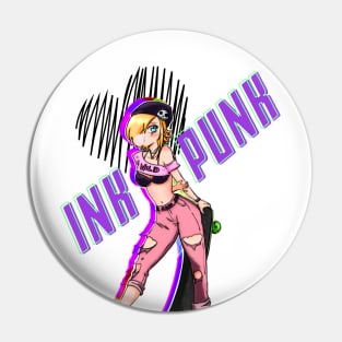 Ink Punk Piper Pin