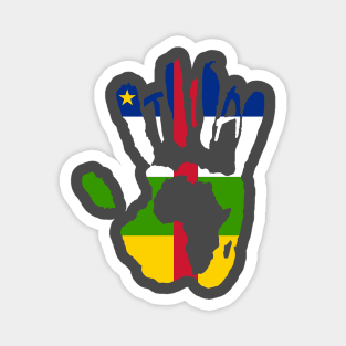 T.I.A Central African Republic Magnet