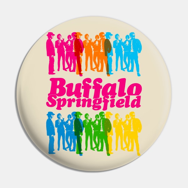 Buffalo Springfield Pin by HAPPY TRIP PRESS