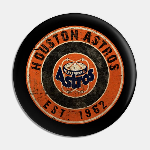 Retro Vintage Houston Astros 70s Pin by LEMESGAKPROVE