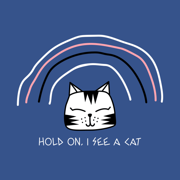 hold on i see a cat by Aeswie