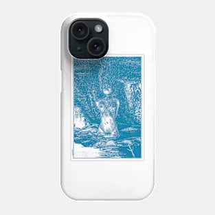 asc 1161 - La belle flottante (Under the billowing skirt) Phone Case