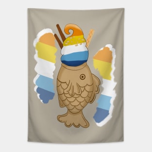 Pride taiyaki design, 2nd wave (aroace) Tapestry