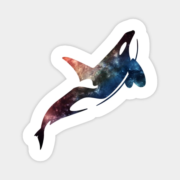 Galaxy Orca Magnet by kecy128