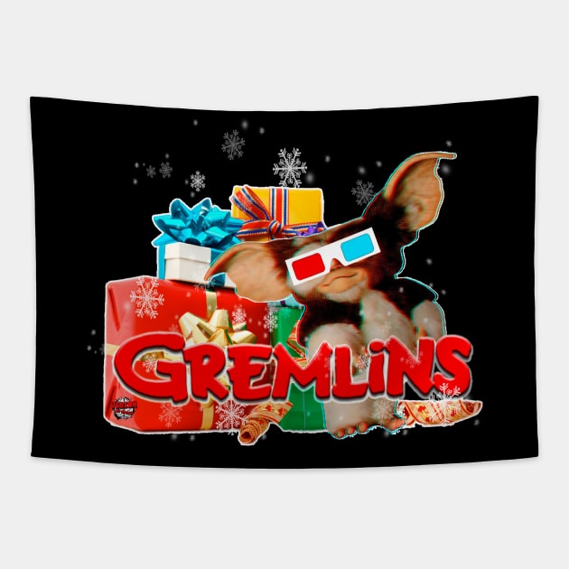 Gremlins Tapestry by visionofbrain