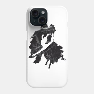 Gymnast Leap Silhouette Phone Case