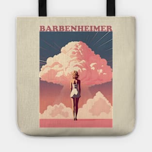 Barbie x Oppenheimer | Barbenheimer retro Tote