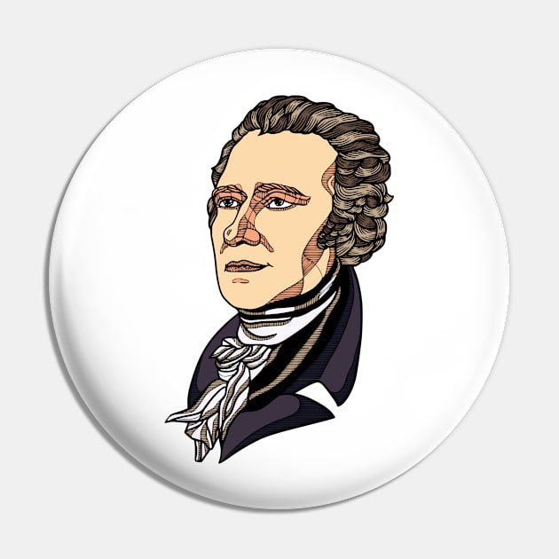 Alexander Hamilton Pin by Shapwac12