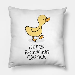 Grumpy Duckling Pillow