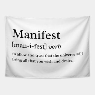 Manifest Definition Tapestry