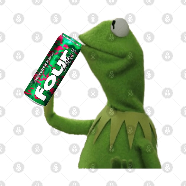 Kermit Sips Four Loko by one-broke-kid