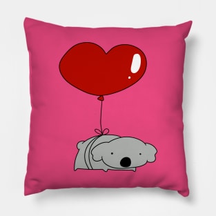 Heart Balloon Koala Pillow