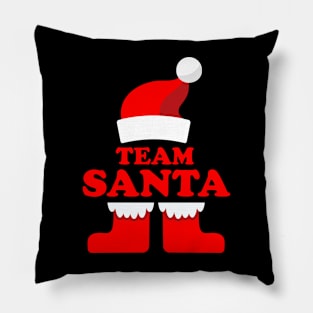 Team Santa logo design Pillow