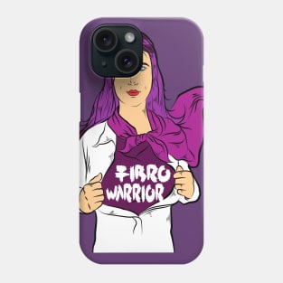 Fibro Warrior Woman Phone Case