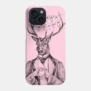 Thank you deer Phone Case