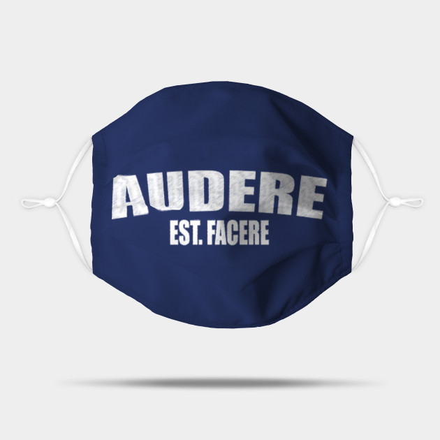 Tottenham Audere Est Facere Tottenham Hotspur Mask Teepublic
