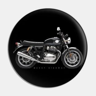 Royal Enfield Interceptor 650 19 black, sn Pin