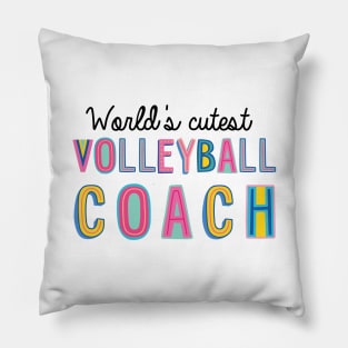 Volleyball Coach Gifts | World's cutest Volleyball Coach Pillow